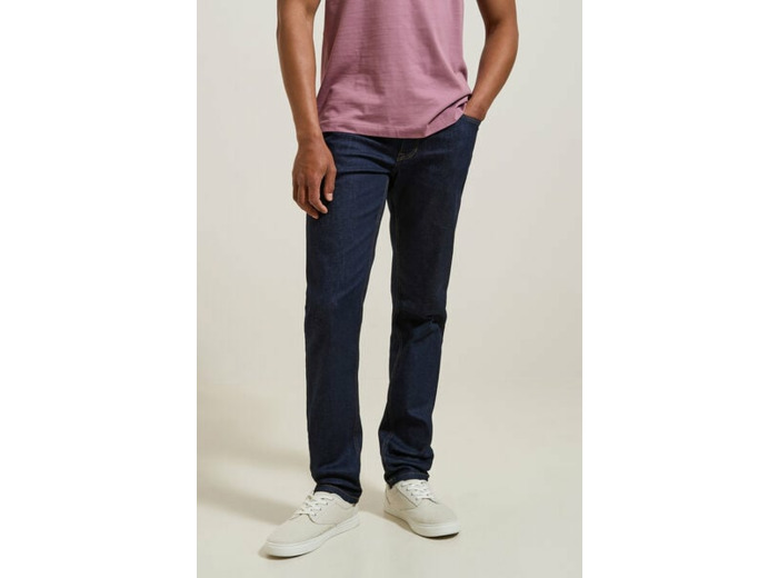 Jean slim brut - Bleu