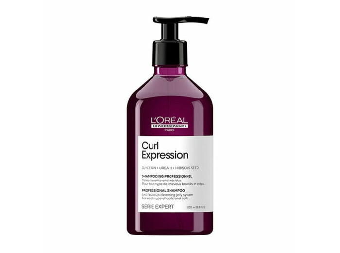 Gelée lavante anti-résidus pour cheveux bouclés ou crépus Curl Expression 500ml