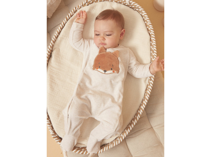 Grenouillère Beige Chiné