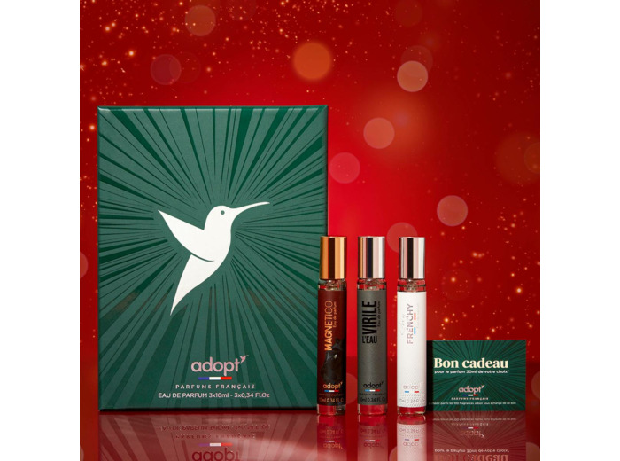 Coffret 3 eaux de parfum Magnetico 10 ml + L'Eau V