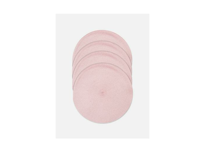 Lot de 4 sets de table tissés