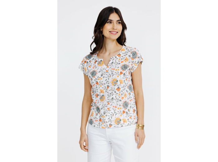 Tee-shirt imprimé manches courtes