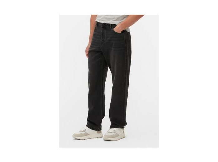 Jean ample taille haute