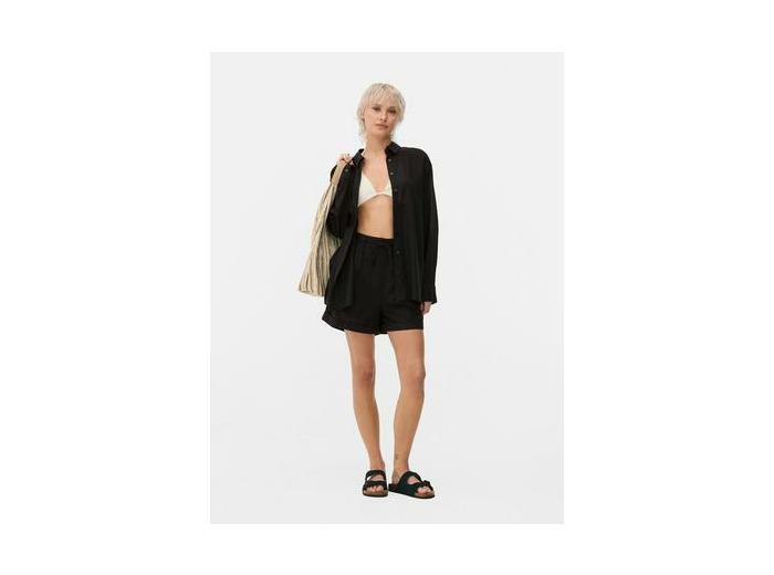 Chemise en coton mélangé