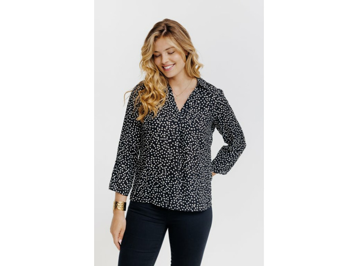 Tunique Imprimee Motif Pois