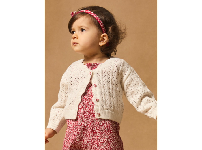 Cardigan ajouré