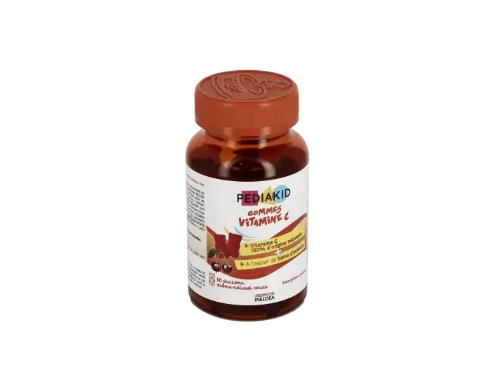 Pédiakid Gomme Ourson Vitamine C Cerise Boîte De 60