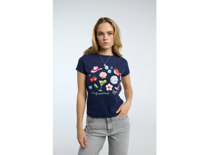 T-Shirt avec impression