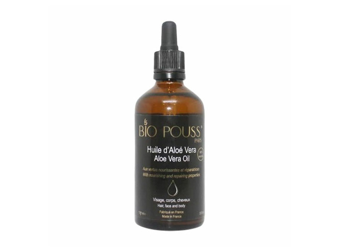 BIO POUSS Huile d’Aloé Vera 100% naturel 100ml