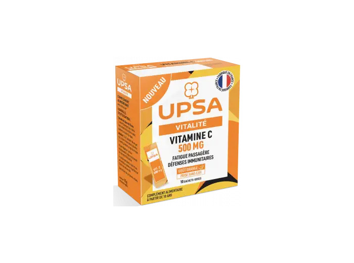 Upsa Vitamine C 500 Poudre 10 Sachets
