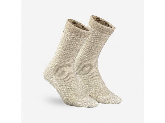 Chaussettes de randonnée chaudes, MH900 Mid non teint