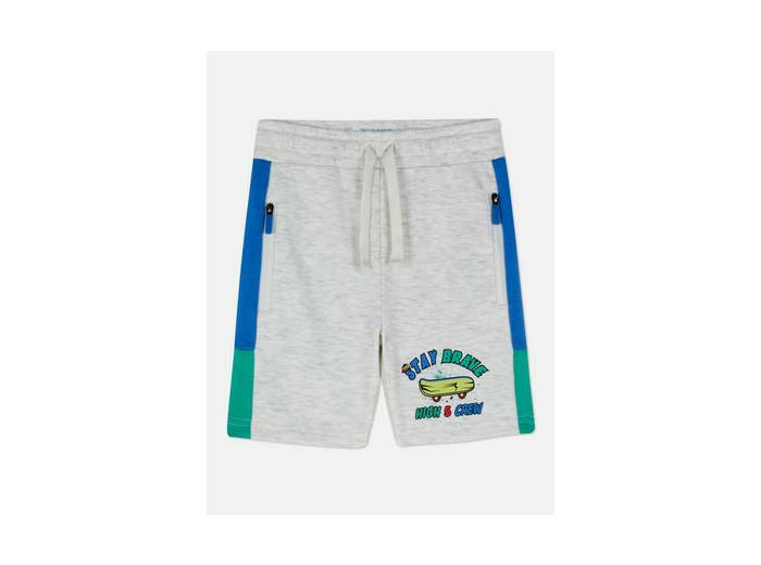 Short color block Stay Brave