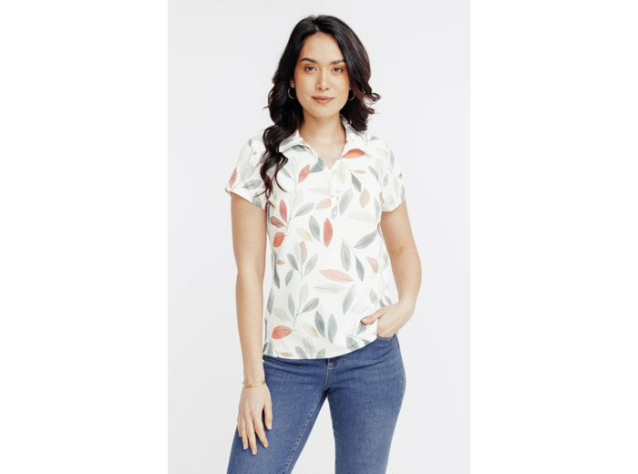 Tee-shirt col polo manches courtes