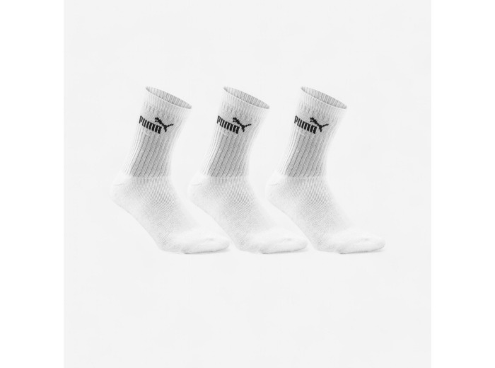 CHAUSSETTES PUMA HAUTES X3 BLANC