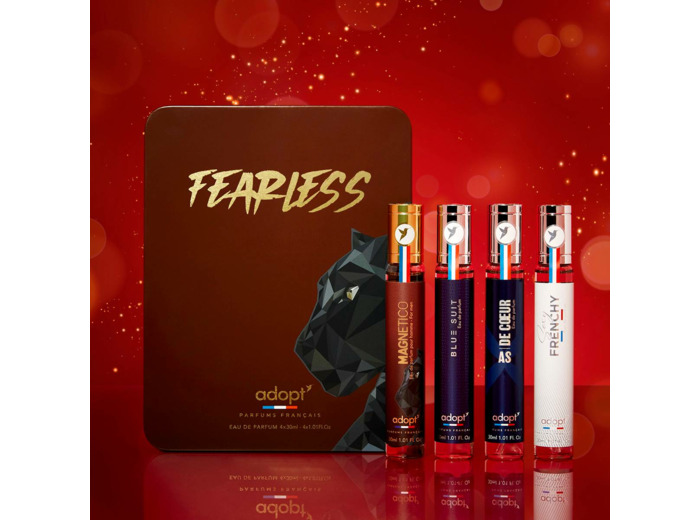 Coffret métal 4 eaux de parfums Magnetico 30 ml +