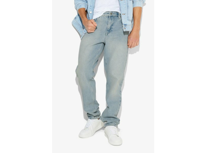 Jean tapered 3 longueurs - Bleu