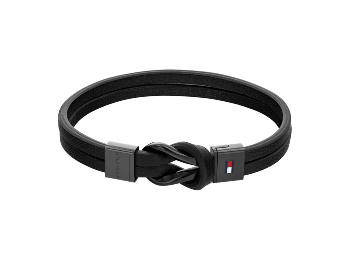 Bracelet Homme Braided knot Noir