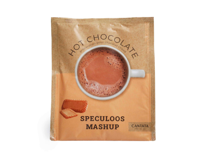 Sachet chocolat en poudre aromatisé «spéculoos» 28g