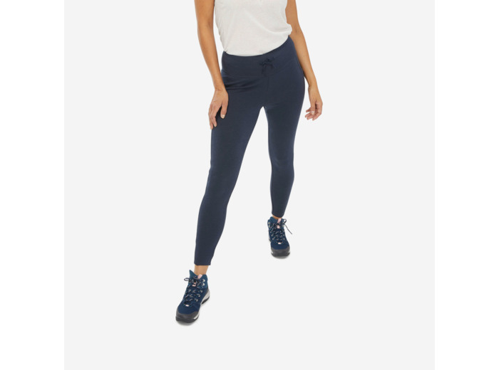 Legging de randonnée femme, NH100 bleu