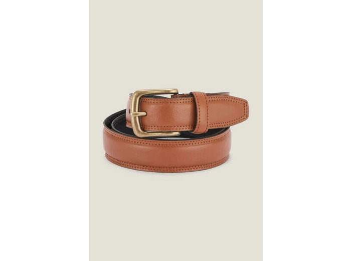 Ceinture en cuir - Camel