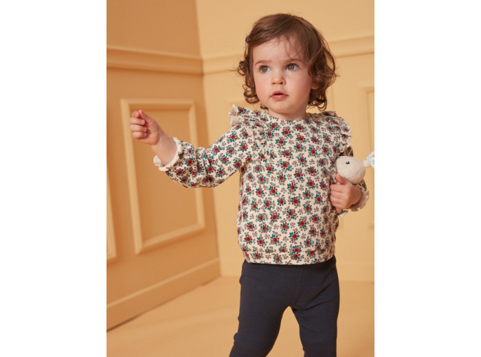 Ensemble sweat imprimé et legging