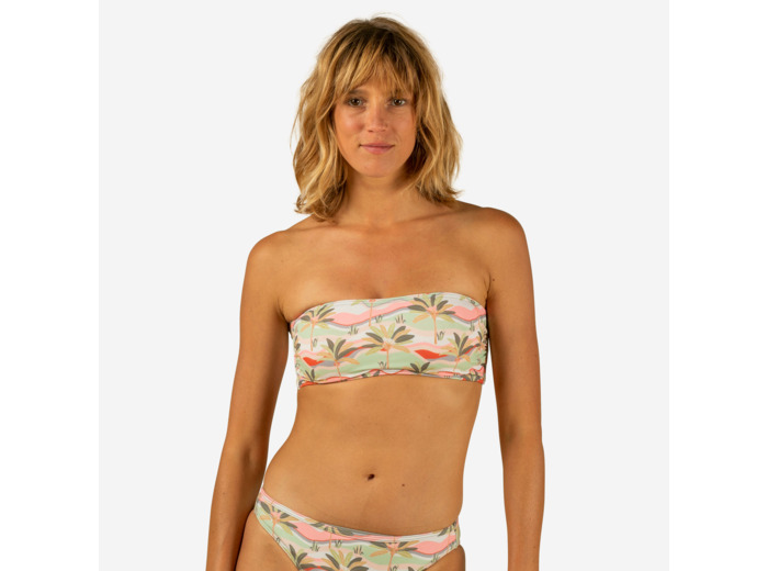 HAUT DE MAILLOT DE BAIN BANDEAU LAURA PALMERAI AVEC COQUES AMOVIBLES