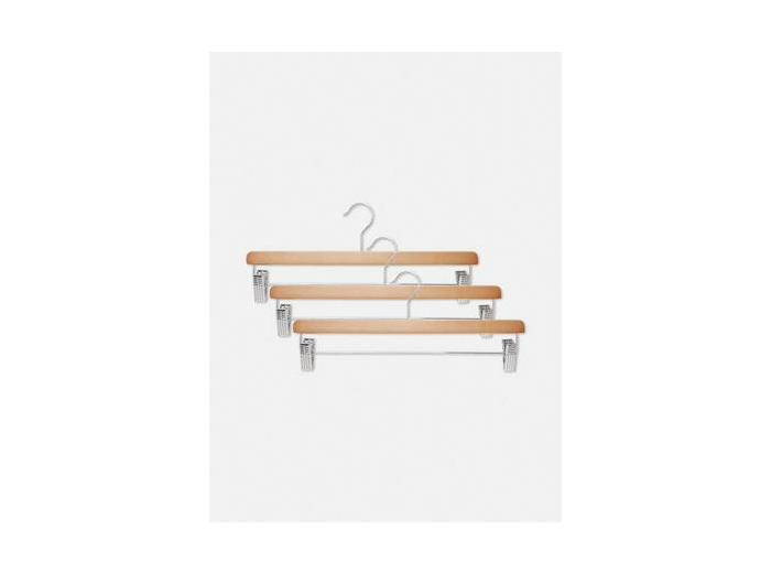 Lot de 3 cintres pour pantalon