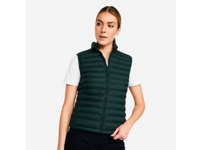 Doudoune golf sans manches Femme - MW500 vert