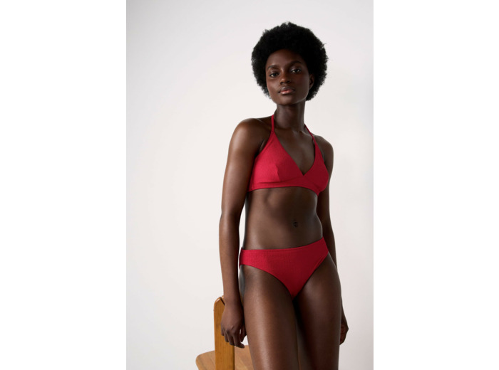 Culotte de bikini bas de maillot pailleté