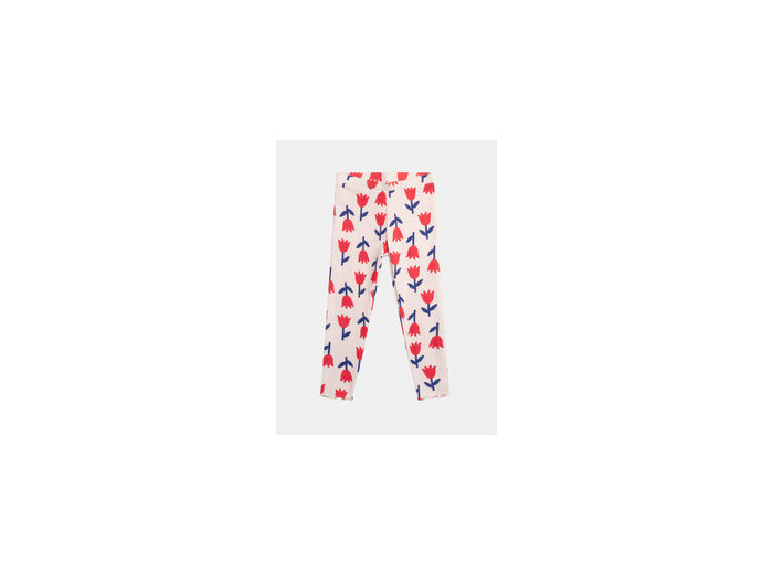 Legging imprimé tulipes pour fille