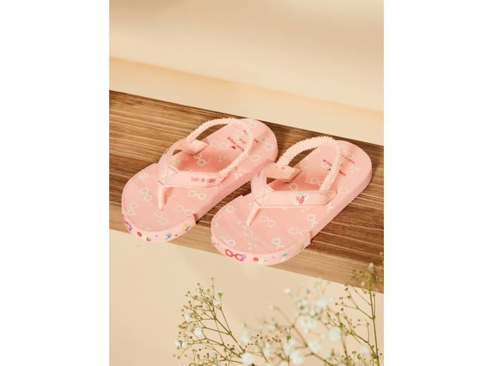 Tong de plage Rose