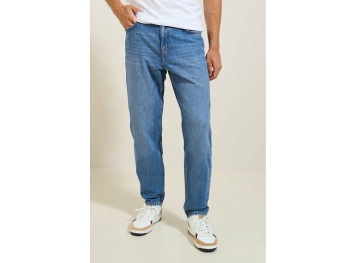 Jean tapered - Bleu moyen