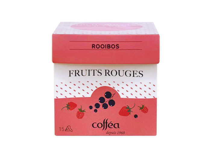Boite 15 sachets infusion rooibos fruits rouges
