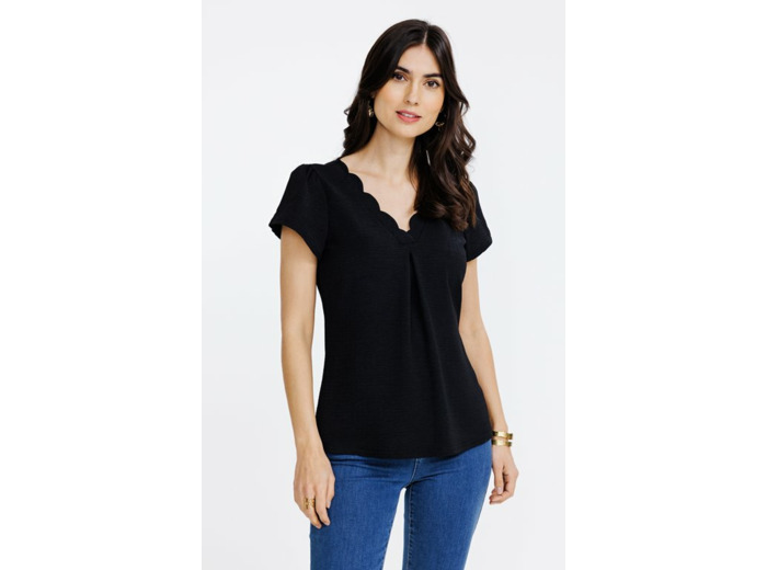 Tee-shirt uni manches courtes