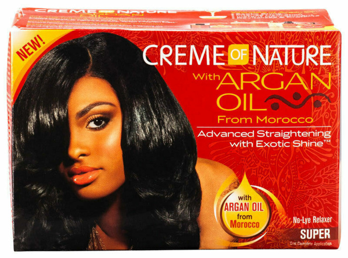 Creme of Nature Argan Oil Relaxer Kit Super