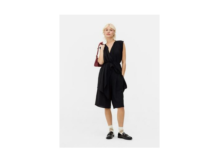 Gilet de costume long effet cascade