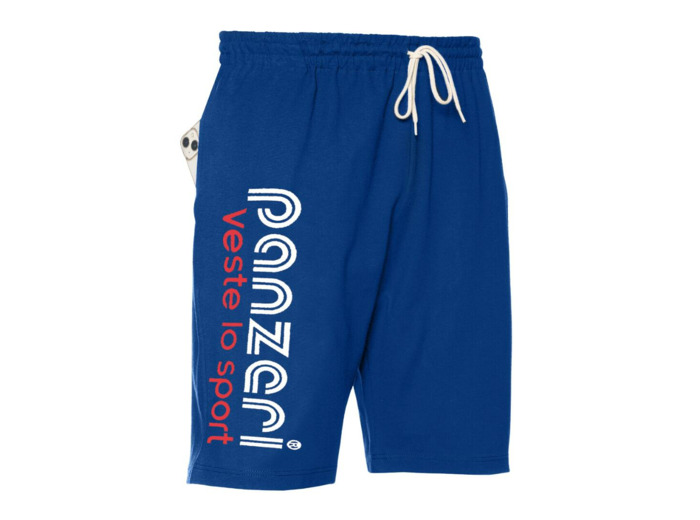 Bermuda Panzeri Park B - Bleu France / Blanc Rouge