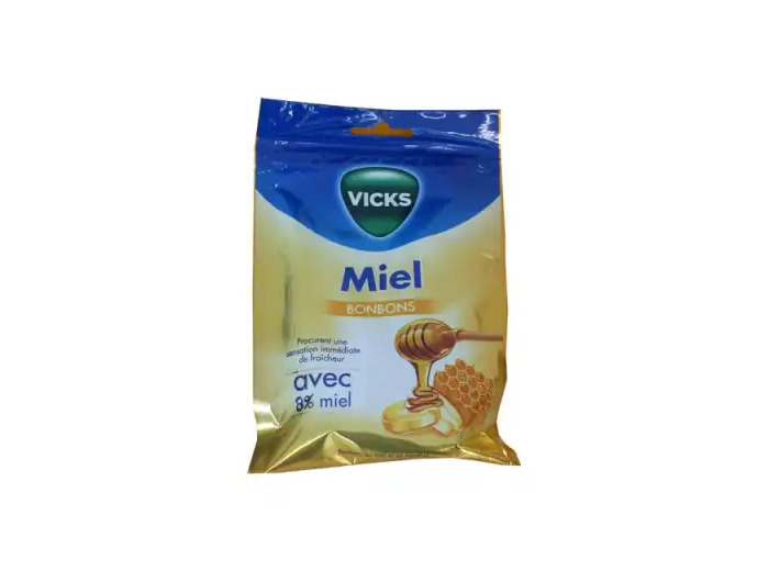 Vicks Bonbon Miel Sach/72g