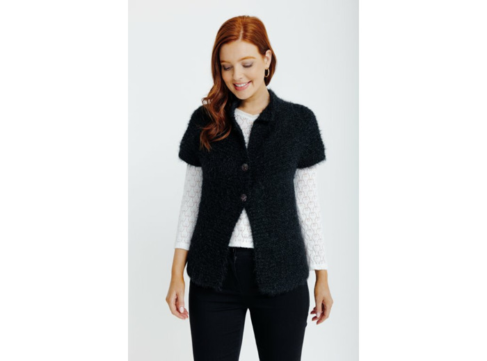 Cardigan Maille Fluffy