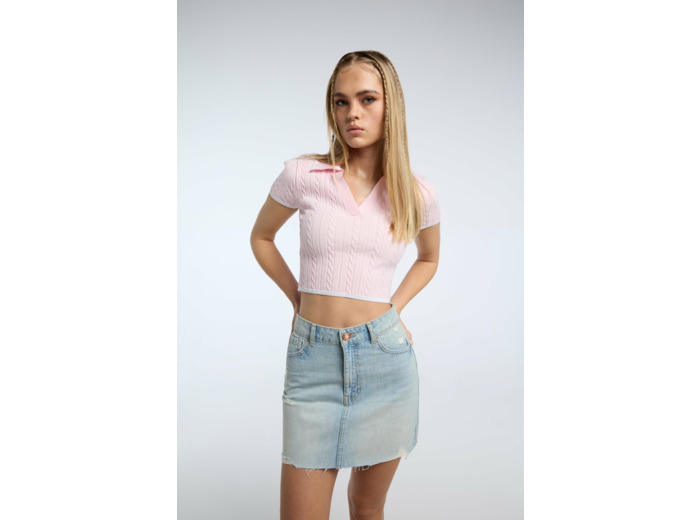 Pull à manches courtes