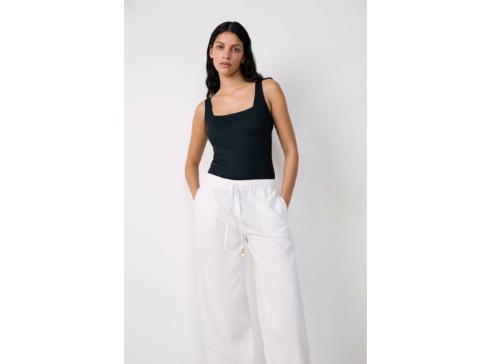 Pantalon large de plage