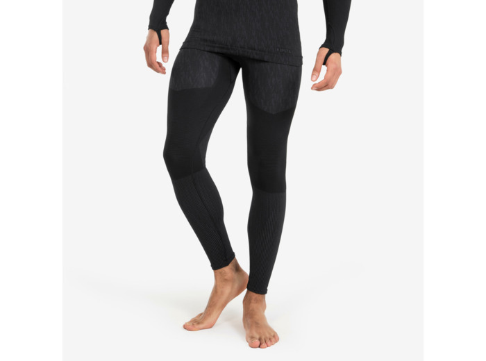 Collant sous-vetement thermique adulte noir keepdry