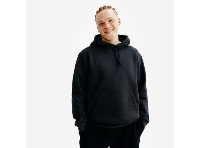 Sweat à capuche mixte, Elementals, noir