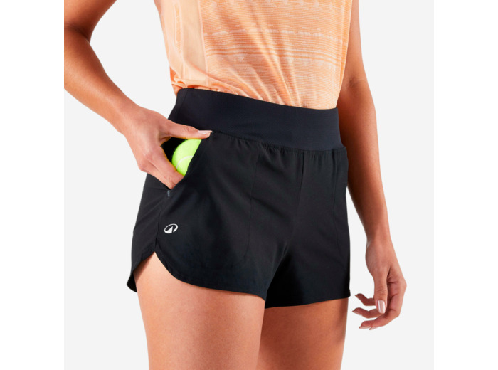 Short de tennis Femme - TSH Light Black