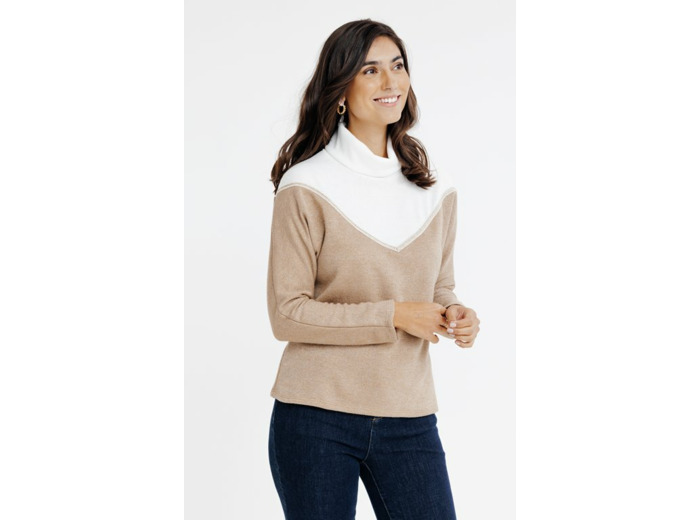 T-Shirt Hiver Col Boule