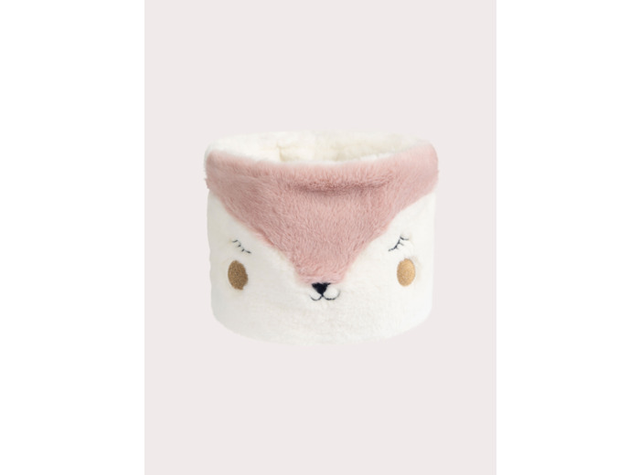 Snood motif biche pour fille