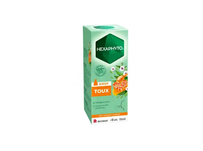 Hexaphyto Sirop Toux Adulte Flacon De 150 Ml