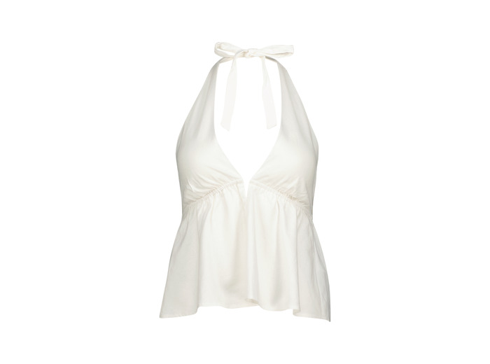 Blouse en lin mélangé