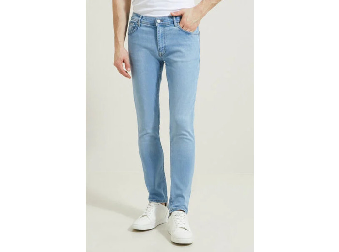 Jean slim urbanflex 4 longueurs - Bleu