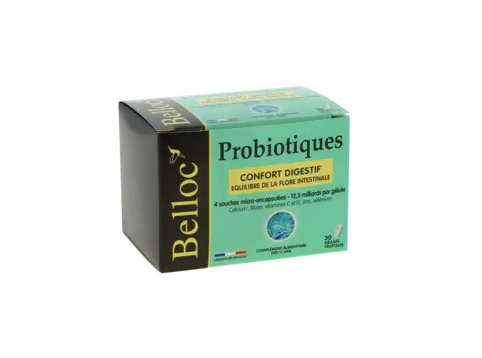 Belloc Probiotiques Gélules Boîte De 30